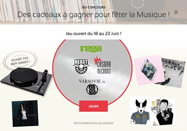 Jeu concours de la Musique 2020 - maPlatine.com