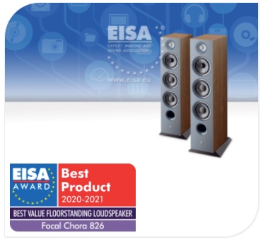 Prix EISA 2020-2021 - Enceintes Focal Chora 826