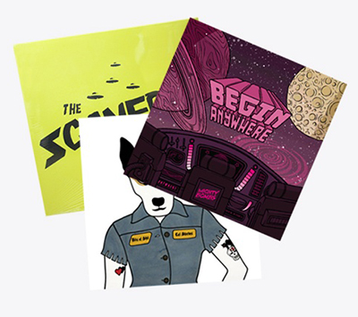 Lot de disques vinyles Casbah Records Lot de disques vinyles Casbah Records