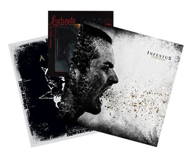 Lot de disques vinyles du label Debemur Morti Productions Lot de disques vinyles du label Debemur Morti Productions