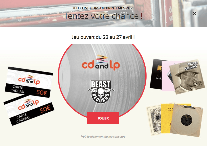 Jeu concours du Printemps 2021 - maPlatine.com