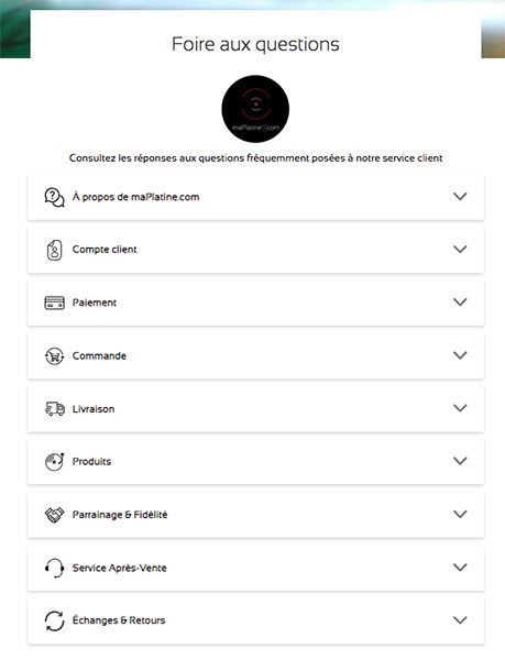 FAQ - maPlatine.com répond à vos questions