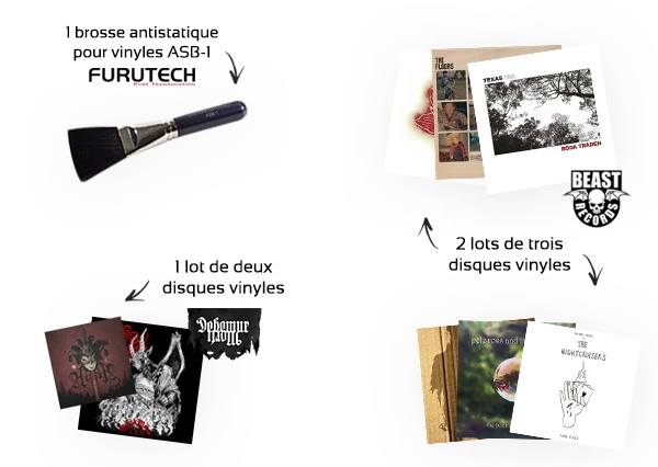 Lots du jeu concours de la fête de la Musique 2021 maPlatine.com