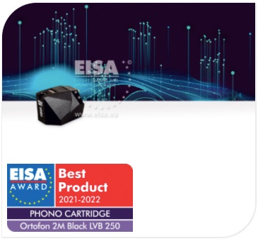 Cellule MM Ortofon 2M Black LVB 250 - EISA Award 2021/2022