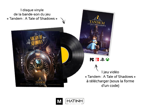 Lots jeu concours jeu vidéo Tandem : A Tale of Shadows