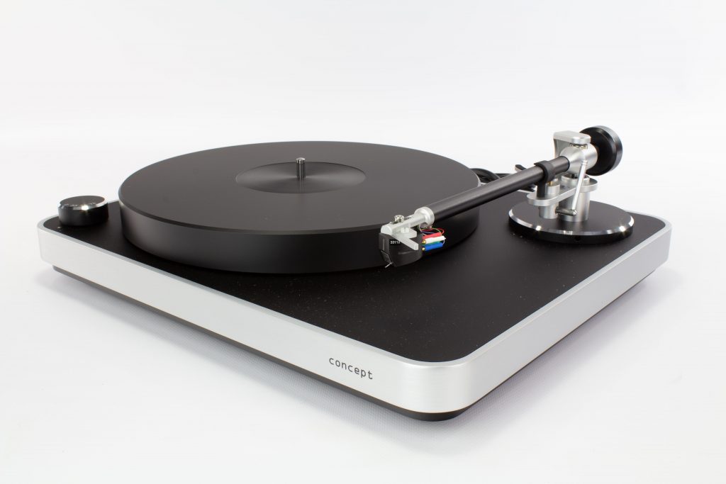 Platine vinyle Clearaudio Concept Performer pack - finition argent Platine vinyle Clearaudio Concept Performer pack - finition argent