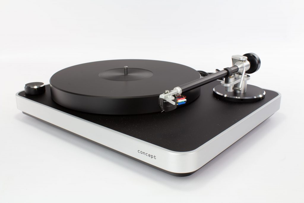 Platine vinyle Clearaudio Concept Performer pack - finition argent