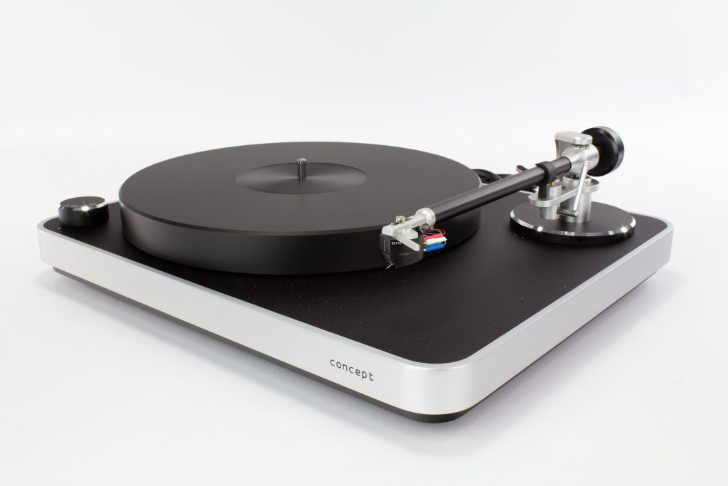 Clearaudio Concept Performer pack turntable - silver finish