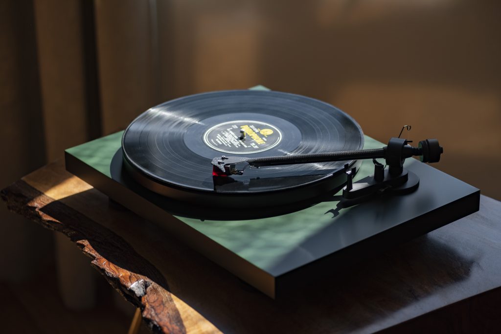 Find out more about vinyl turntables