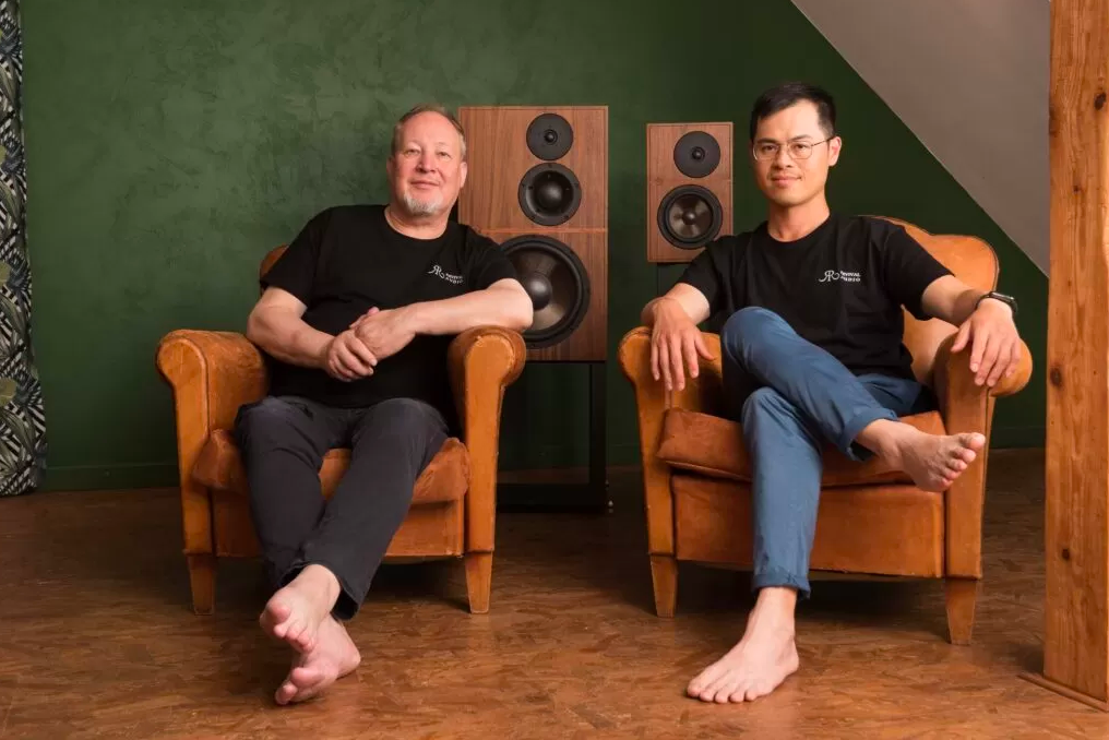 Daniel Emonts et Jacky Lee, fondateurs de la marque Revival Audio