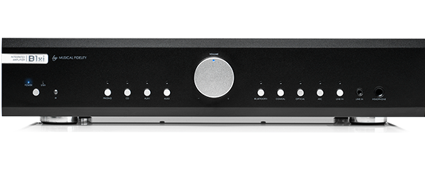 Musical Fidelity B1 xi amplifier front panel