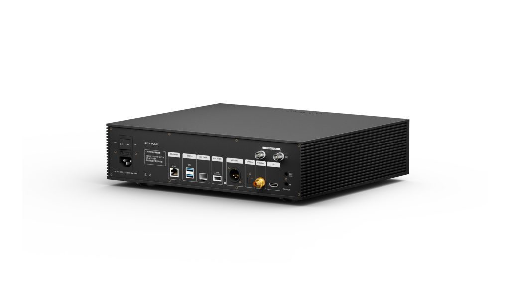 Lecteur drive Eversolo T10 back Façade arrière du lecteur drive T10 Eversolo