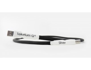 Câble USB Tellurium Q Black Ultra Silver