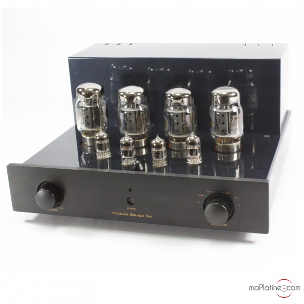 Amplificateur intégré à lampes d'occasion Prima Luna Dialogue Two Amplificateur intégré à lampes d'occasion Prima Luna Dialogue Two