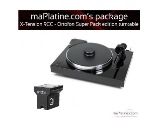 Platine vinyle Pro-Ject X-Tension 9 - Ortofon Super Pack Edition - Noir