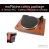 Pack Platine vinyle Pro-Ject X-tension 9 - Cadenza Red edition - Mahogany