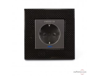Prise murale Shuko Rhodium Furutech FT-SWS NCF R Prise murale Shuko Rhodium Furutech FT-SWS NCF R