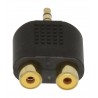 Adaptateur stéréo RCA/Mini Jack