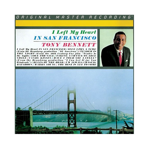 Disque vinyle Tony Bennett - I Left My Heart In San Francisco - LMF358 Disque vinyle Tony Bennett - I Left My Heart In San Francisco - LMF358