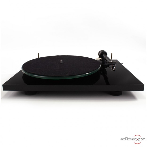 Platine vinyle manual belt drive wood base