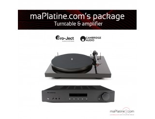Pack Platine vinyle + amplificateur maPlatine.com