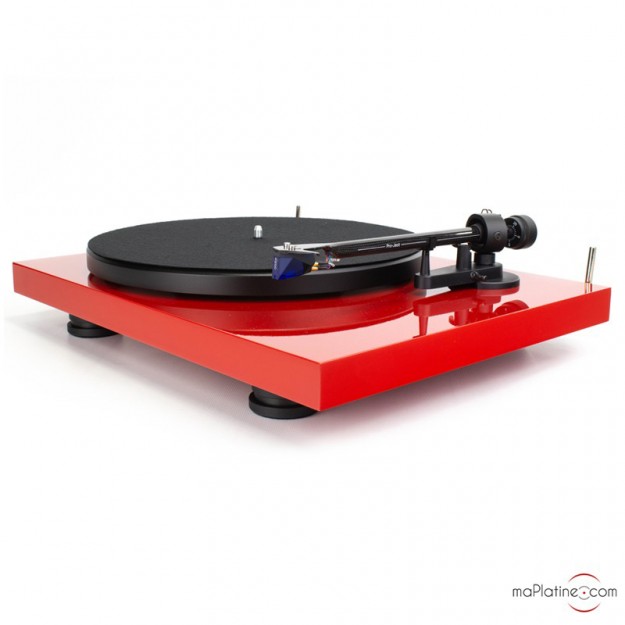 Dekoration konkurrence Til fods Pro-Ject Debut Carbon EVO 2M Blue Special Edition turntable - Glossy red  CATEGORIE - Discover our offers maPlatine.com
