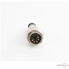 Fiche Din 5 Pins mâle audio Fiche Din 5 Pins mâle audio