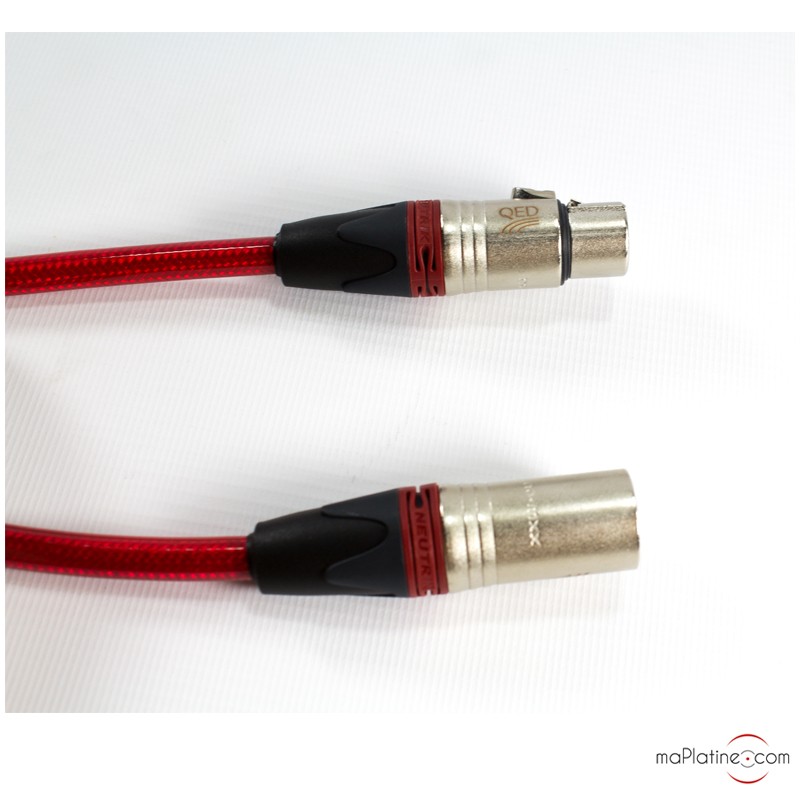 QED Reference XLR 40 Analogue interconnect cable Câbles de modulation