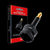 Adaptateur Audioquest Mini Toslink/Jack Adaptateur Audioquest Mini Toslink/Jack