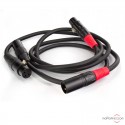 Hardwired Balanced XLR interconnection cable