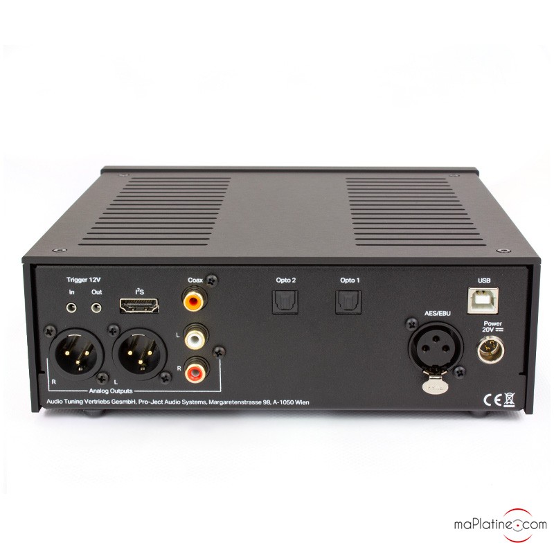 DAC Box RS2 Balanced Dual-Mono D/A Converter - Pro-Ject Audio USA