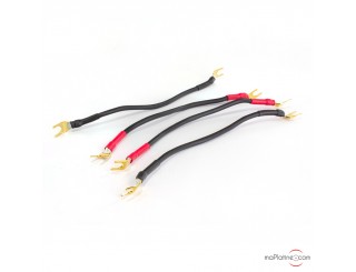 Jumper haut-parleurs phono Transparent Basic Biwire (x4) Jumper haut-parleurs phono Transparent Basic Biwire (x4)