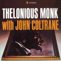 Thelonious Monk with John Coltrane vinyl record