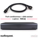 Pack Audioquest conditionneur secteur Niagara 1200 et câble secteur NRG-Y3