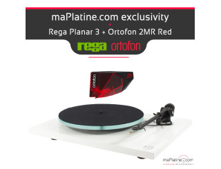Platine vinyle Rega Planar 3 - 2M Red SE - Blanc Platine vinyle Rega Planar 3 - 2M Red SE - Blanc