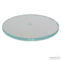 Glass platter for REGA turntables