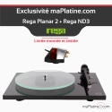 Rega Planar 2 ND3 Black turntable