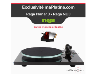 Rega Planar 3 ND3 Black turntable