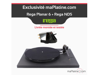 Rega Planar 6 ND5 Black turntable