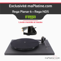 Rega Planar 6 ND5 Black turntable