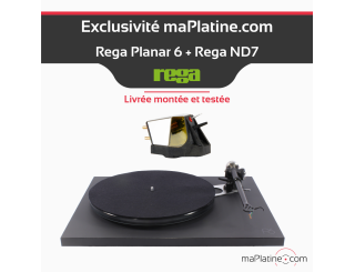 Rega Planar 6 ND7 Black turntable Rega Planar 6 ND7 Black turntable