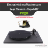 Rega Planar 6 ND7 Black turntable