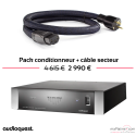 Audioquest Niagara 3000 power conditioner and Monsoon power cable pack