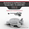 Pack Platine vinyle Acoustic Signature Tornado Neo Argent + Bras TA-2000 Neo 12 pouces
