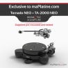 Pack Platine vinyle Acoustic Signature Tornado Neo Argent + Bras TA-2000 Neo 12 pouces