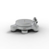Acoustic Signature Tornado Neo Black Turntable Package + TA-1000 Neo 12-inch Tonearm