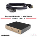 Audioquest Niagara 3000 power conditioner and Monsoon power cable pack