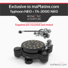 Acoustic Signature Typhoon Neo Black Turntable Package + TA-2000 Neo 12-inch Tonearm