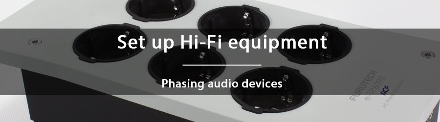 How to phase audio devices?