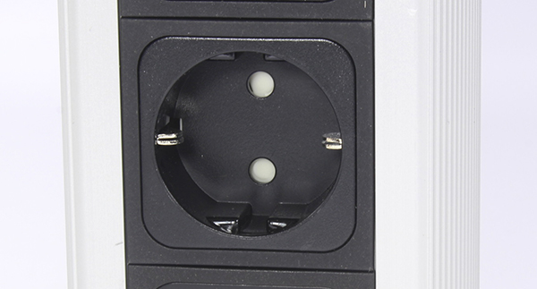 To phase audio devices - power strip with Schuko sockets